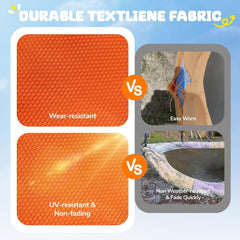 Chyxqh sunproof swing cover shields fabric from UV rays and fading.