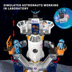 Ci Vetch astronauts figures in motion for imaginative role-play sessions.