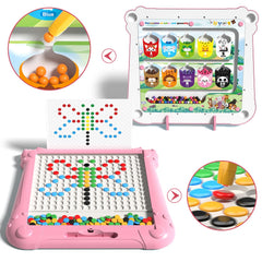 Ci Vetch color and number maze shows patterns to practice counting.