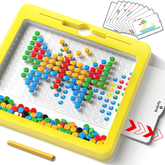 Ci Vetch large magnetic dots board on table for creative drawing