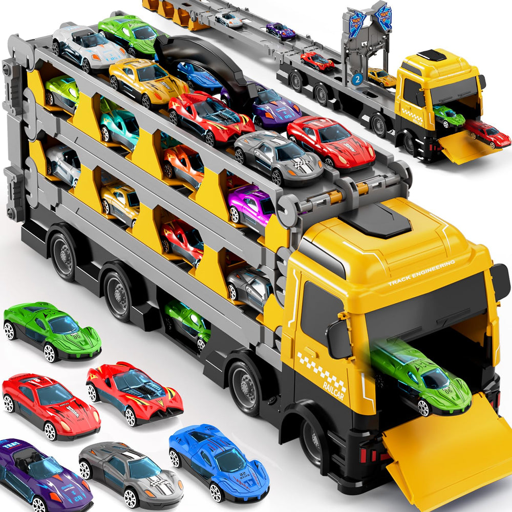 Ci Vetch transport truck with 78-inch track for collaborative play