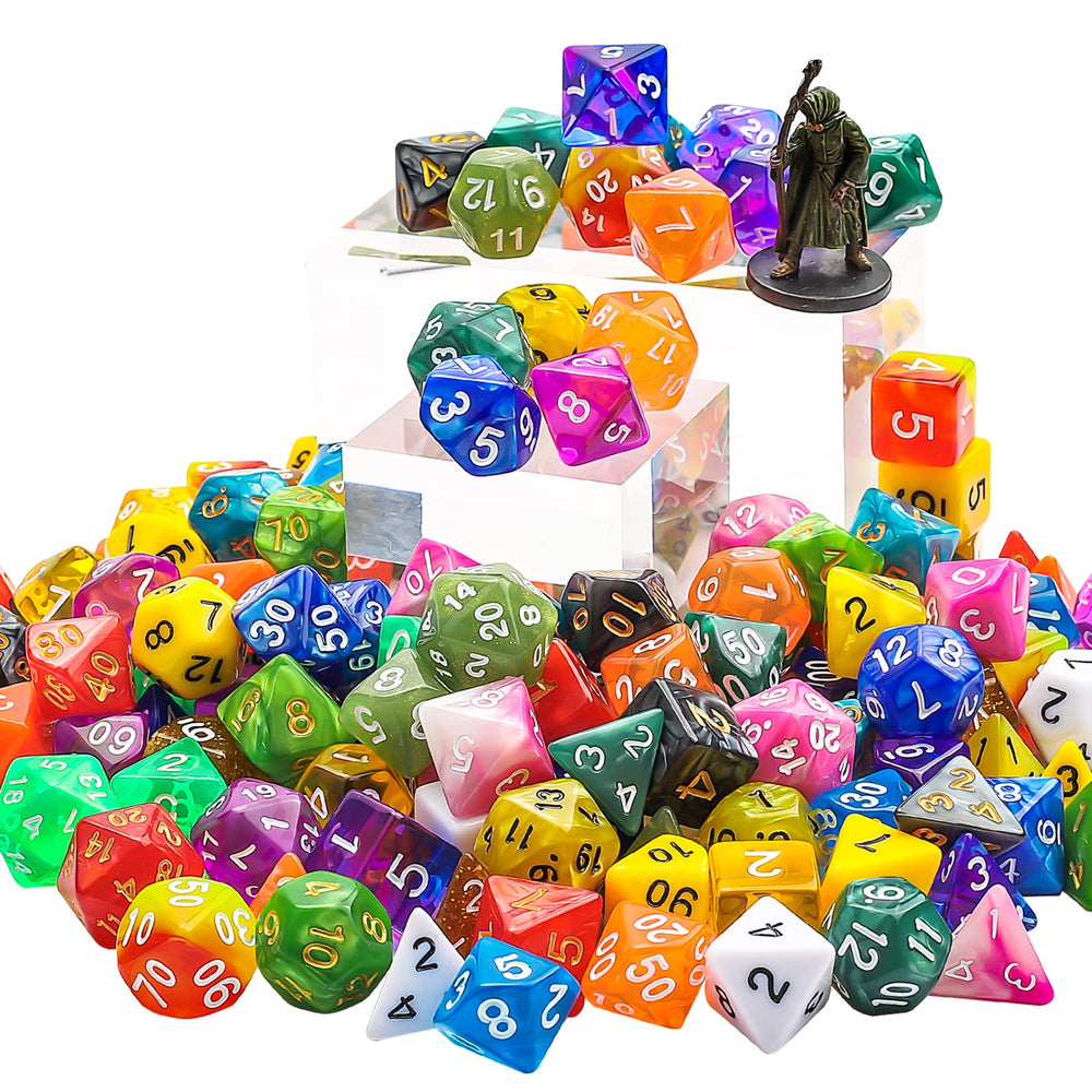 Double-color CiaraQ d20 stands out for quick roll recognition.