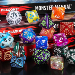 Durable acrylic dice for balanced rolling feel.
