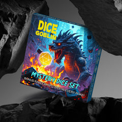 Includes random dice bag for extra surprise and variety.