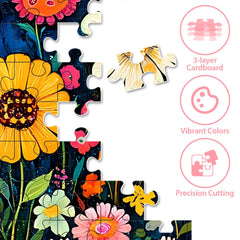 Ciavotie puzzle pieces closeup showing precise interlocking for snug fit.