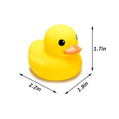 CICITOYWO bath-time ducks offer safe, tactile play