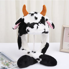 CICITOYWO kid-friendly cow hat fits adults and children over 3