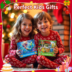 Ciesa 100-piece puzzle collection: HD-printed images stay vivid after hours of play