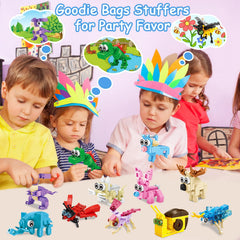 Ciesa building blocks giraffe adds colorful diversity to party games and prizes.