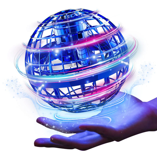 Ciniffo Flying Orb Ball Toy glow-hover: light-up action for kids.