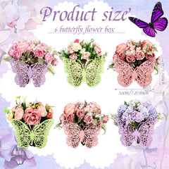 Cinnvoice wooden butterfly centerpiece green design perfect for birthday celebrations