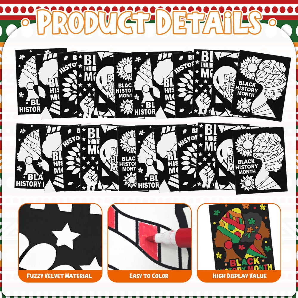 Cinrobiye BHM-inspired designs celebrate Black History Month with bold motifs.