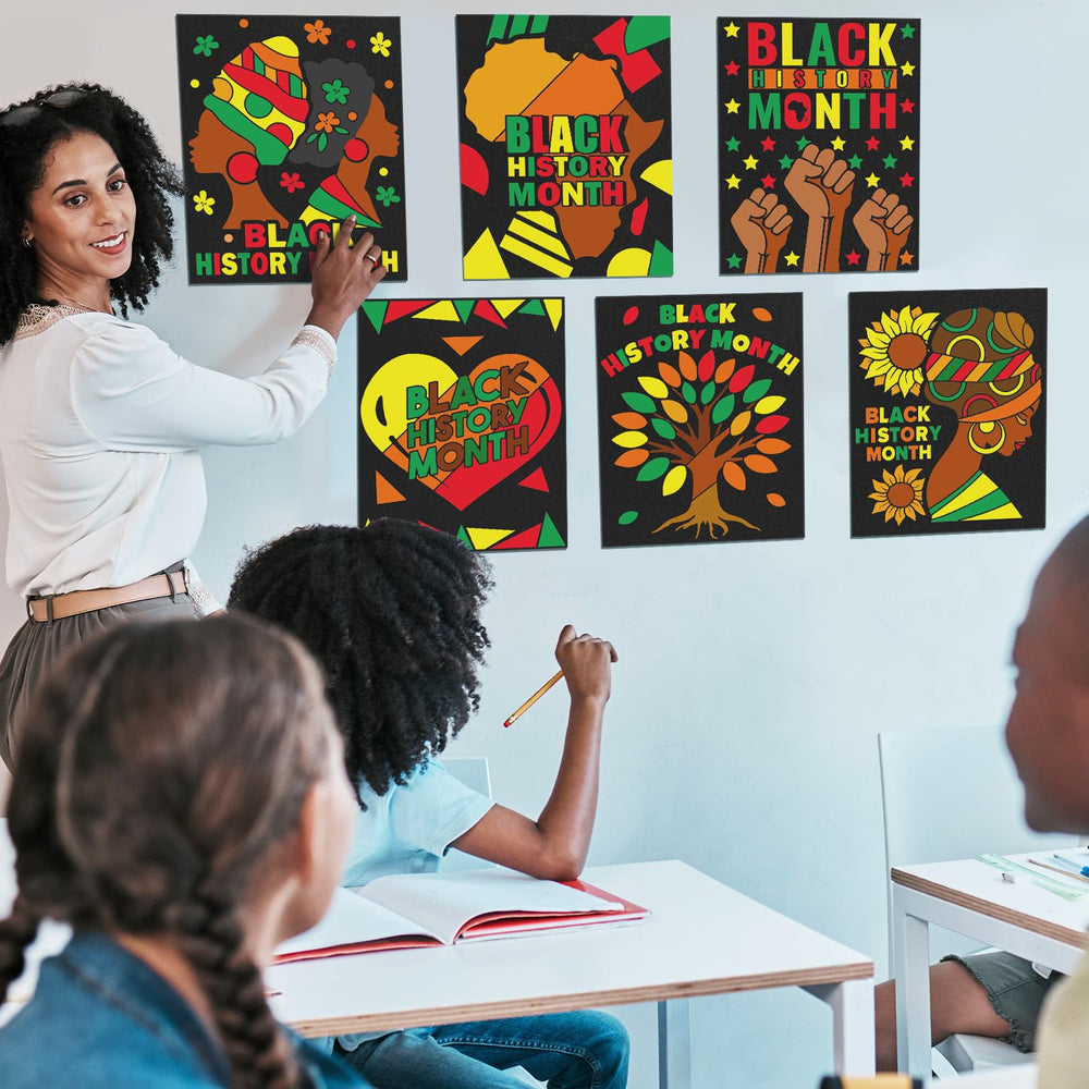 Cinrobiye classroom art activity setup supports focused creativity with guided outlines.