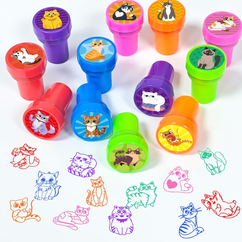Cinrobiye safe non-toxic plastic cat stampers ensure safe playtime