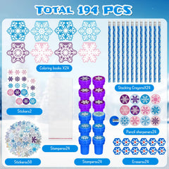 Cinrobiye snowflake pencils with smooth graphite for daily use