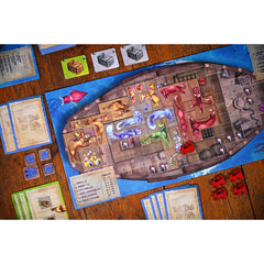City of Games Isle of Cats board game components on a table inviting strategic play