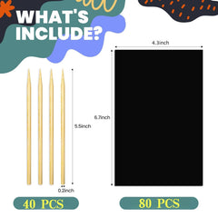 Cityrosy scratch art sheets reveal rainbow patterns to inspire creativity