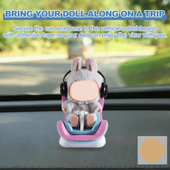 Ciunura doll car seat desktop stand enables versatile home display.