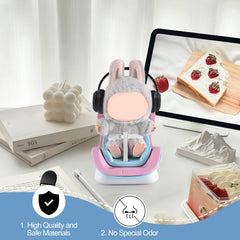 Ciunura doll car seat airflow-friendly design enhances interior visuals.