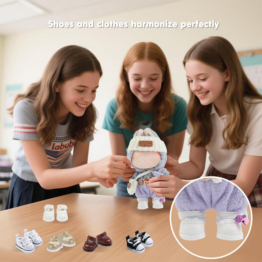 Ciunura gift-ready doll shoes for Lububu, ideal as a thoughtful present.