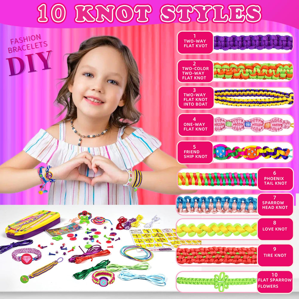 Civan bracelet loom with contents helps kids craft together.