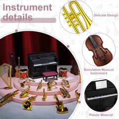 Civaner electric guitar mini instrument adds modern character to scenes