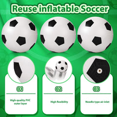 Civaner ball theme party setup with 4 inch inflatable balls.
