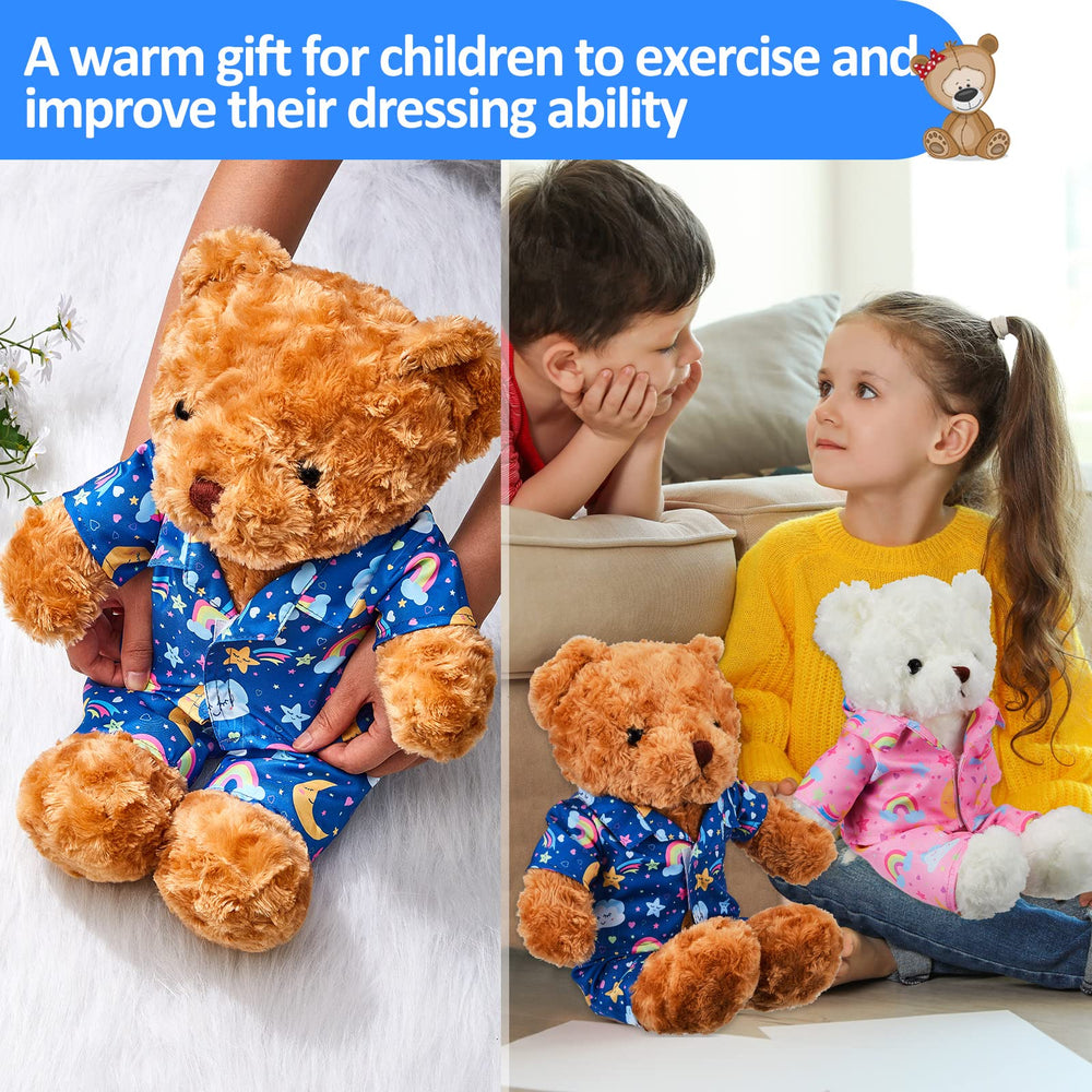 Civaner bear clothes are machine washable and reusable for long-lasting fun