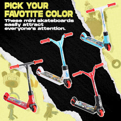 Bright colored Civaner finger scooters suitable for bedroom decor or party favors.