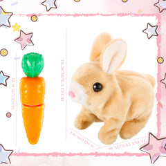 Civaner bunny toy with sounds engages children in imaginative play