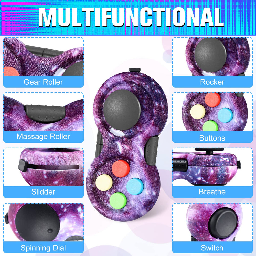 Civaner fidget pad being used with one hand for focused tasks