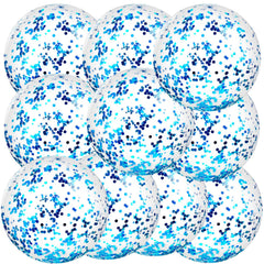 Civaner glitter beach ball blue 16in ideal for pool parties.