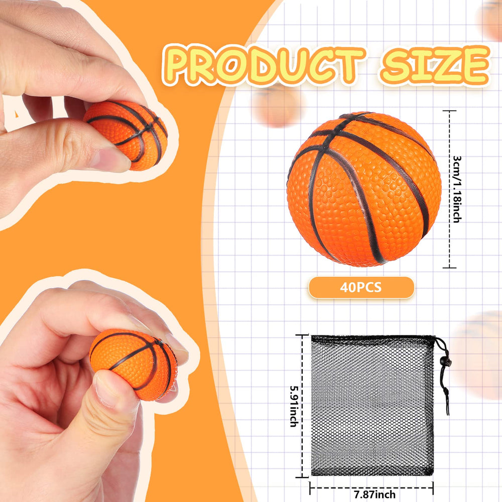 Civaner mini basketball drawstring bag for easy storage and portable party favors