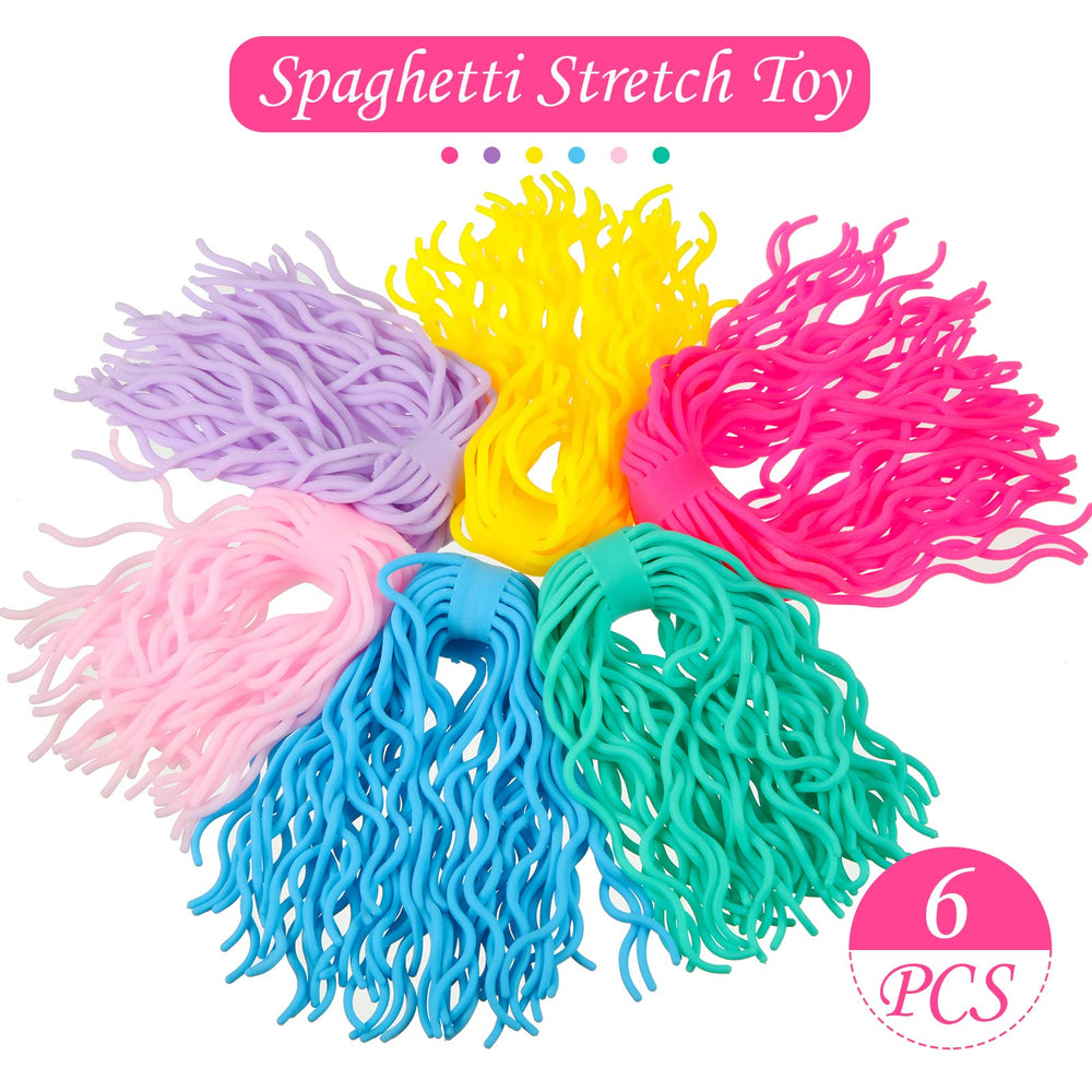 Civaner ramen fidget toy stretch spaghetti pieces for satisfying tactile play and concentration