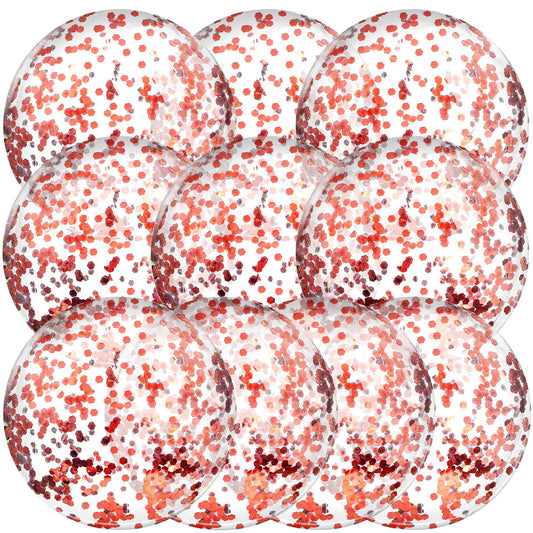 Civaner rose gold glitter beach ball 16in shines in pools and parties