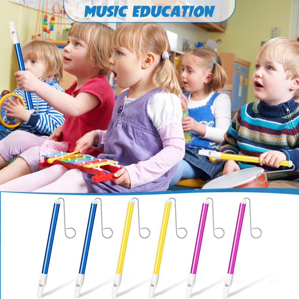 Civaner slide whistle in action with kids encourages musical play and sharing