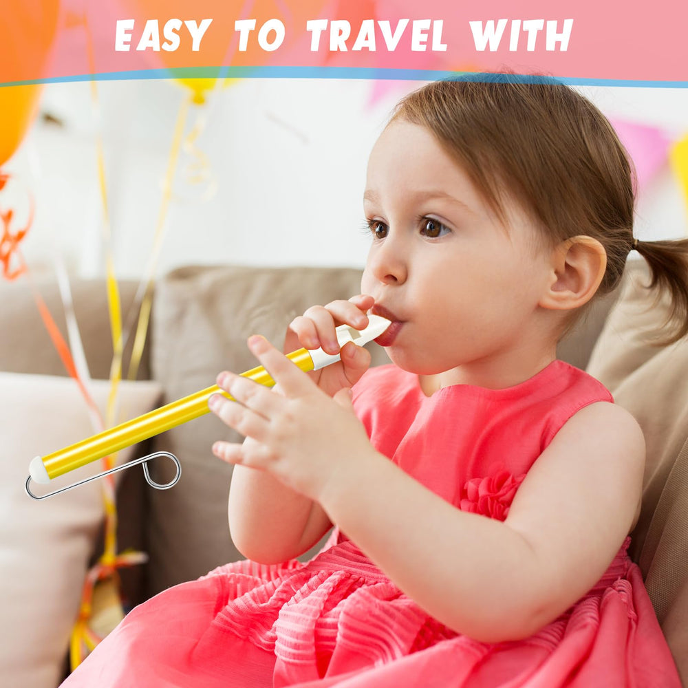 Civaner slide whistle dimensions provide comfortable grip for ages 6 and up