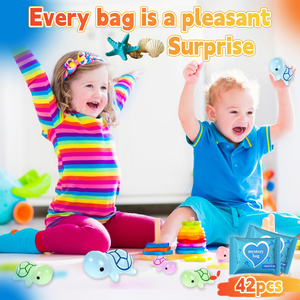 CIYOJA glow turtles come in four sizes for varied play setups.