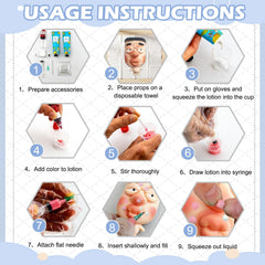 CIYOJA SquishFace two cream tubes included for extended play sessions