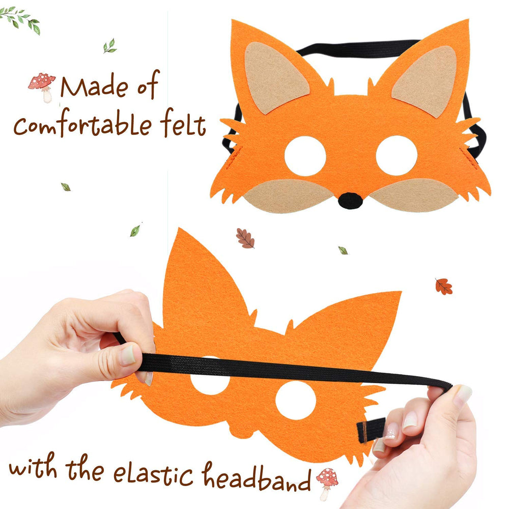 CiyvoLyeen Forest-Friends fox mask sparks imaginative woodland play.