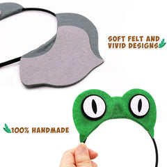 CiyvoLyeen elephant headband comfortable all-day wear for jungle vibes