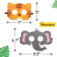 CiyvoLyeen monkey mask perfect for storytelling and playful performances.