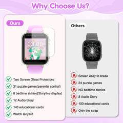 CJC Kids Smart Watch purple gift packaging ready for a birthday