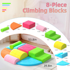 CJdropshipping rainbow semicircle block supporting imaginative play and color recognition
