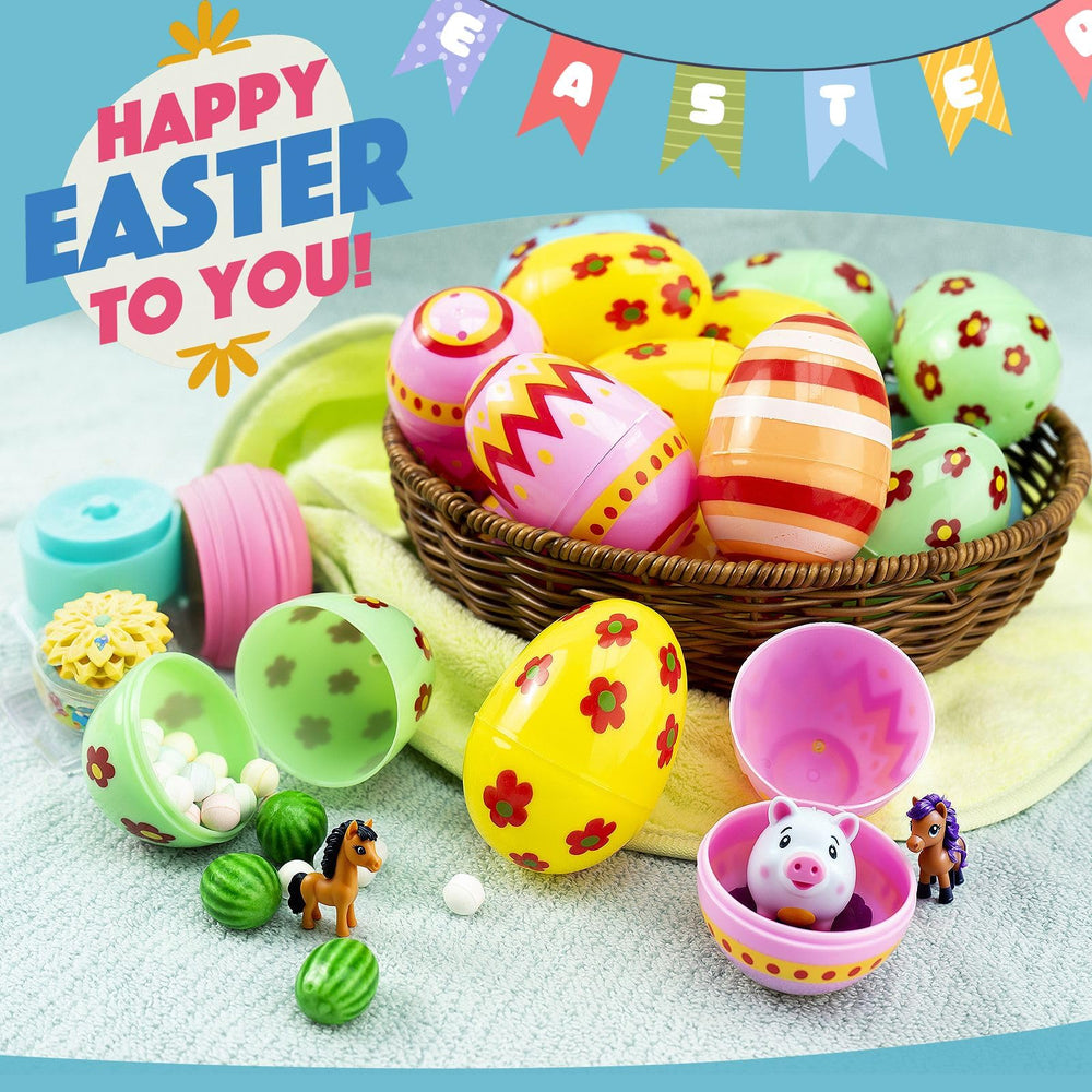 CJYGEGE 3-inch jumbo egg in premium plastic, durable for hunts.