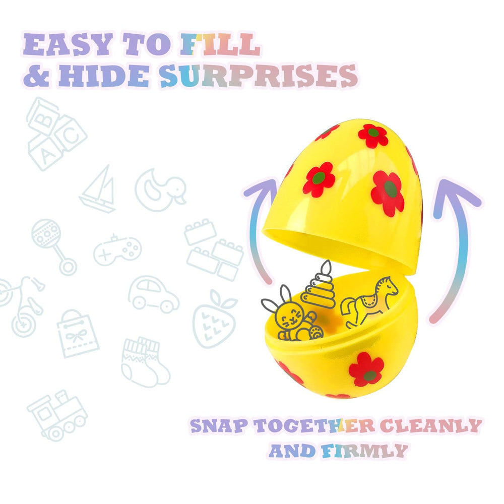 CJYGEGE 3-inch jumbo egg with silky-smooth edges, safe for kids.