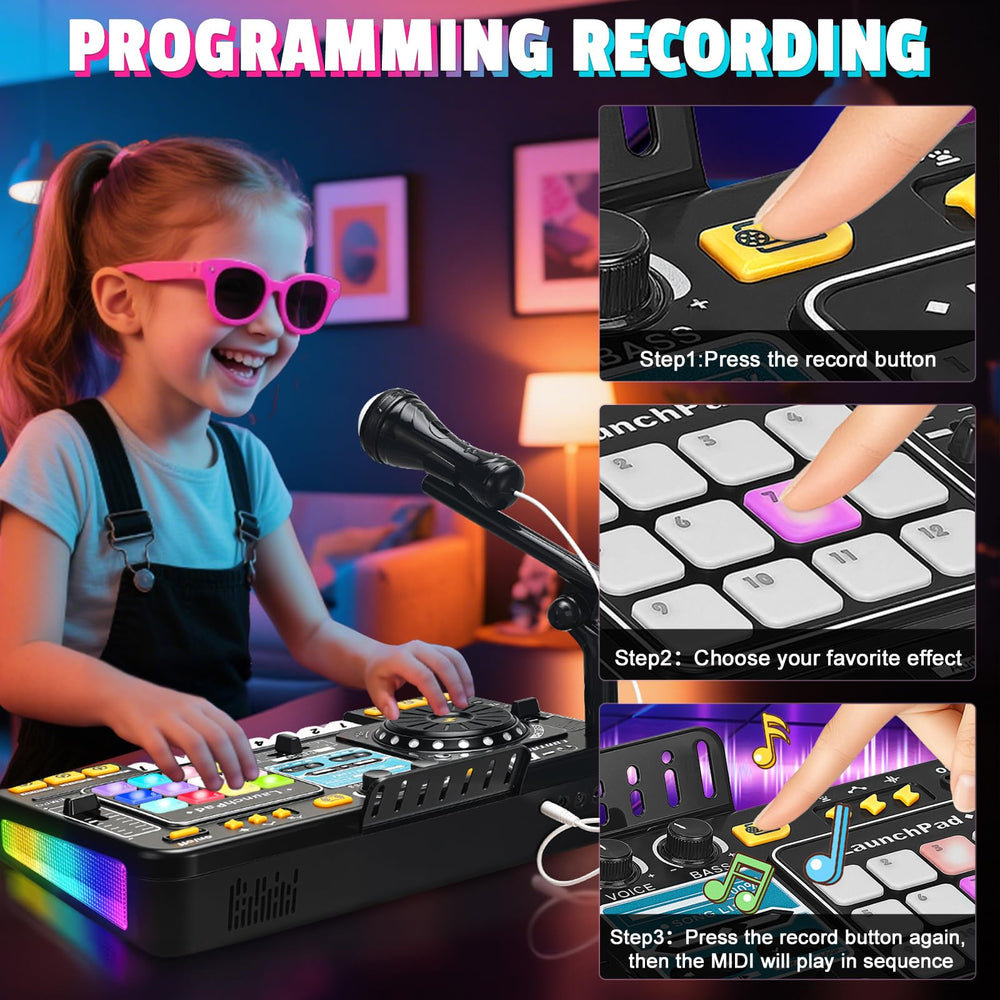 CL FUN DJ Mixer Kids recording programming sparks imagination