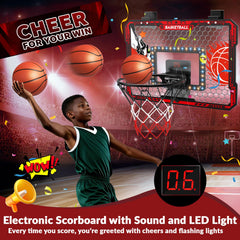 CL FUN LED scoreboard displays scores during family-friendly games.