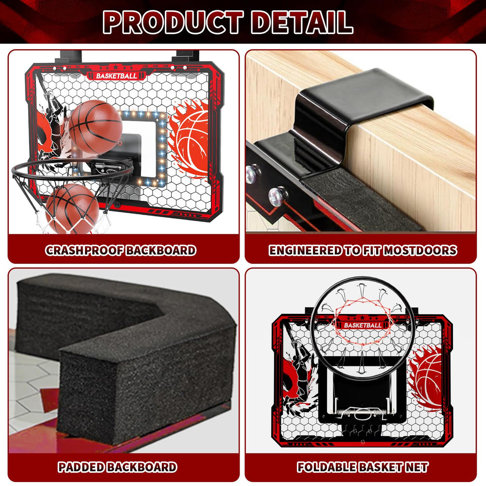 CL FUN shatterproof backboard withstands energetic play from kids and teens.