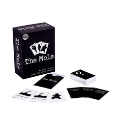 Clarendon Games The Mole compact box fits in a bag for on-the-go fun.